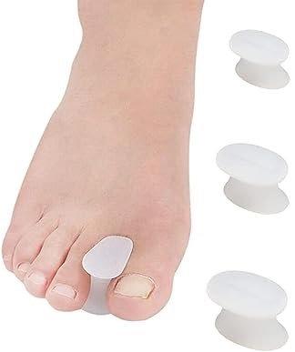 Écarteur d'orteils en silicone pour hallux valgus
