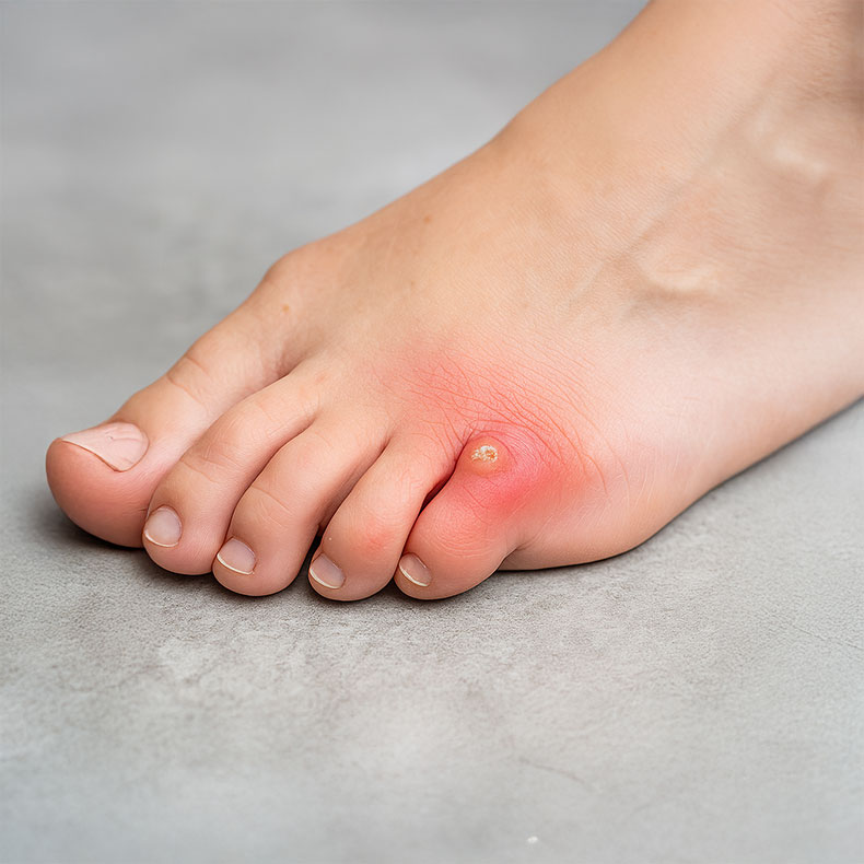 douleur petit orteils