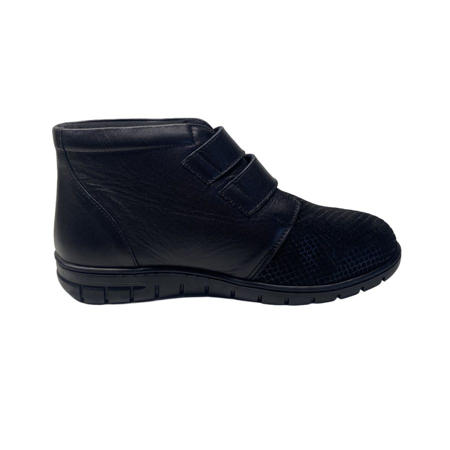 Bottines orthopédiques femme – Galet Noir